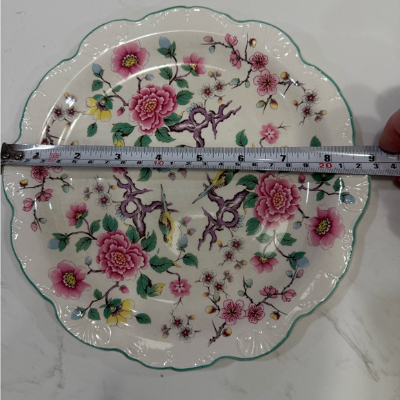 Vintage Old Foley “Chinese Rose” Plate – Made in England - Picture 3 of 6